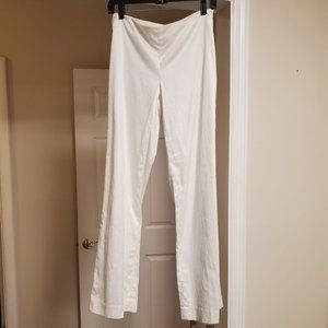 Lilly Pulitzer White Straight Leg Pants (Sz 2)